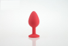 Силиконовая анальная пробка 35 мм * 80 мм  photo 5