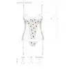 Корсет с подвязками + стринги LOVELIA CORSET white S/M - Passion photo 7