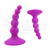 Гибкие силиконовые анальные стимуляторы Sexyland (3 Шт.)  photo 6