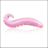 Стеклянный фаллоимитатор, цвет розовый photo 2