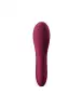 Вакуумный стимулятор с вибрацией Satisfyer Dual Crush Wine Red photo 3