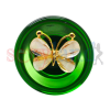 Анальная пробка зеленая с бабочкой Sexyland  photo 5