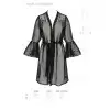 Воздушный пеньюар LOVELIA PEIGNOIR black L/XL - Passion photo 7