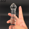 Анальный стимулятор прозрачный ZCZ  photo 4