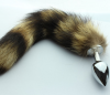 Анальная пробка с хвостом енота photo 5