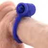 Эрекционная вибронасадка POSH SILICONE VIBRO RING PURPLE photo 2