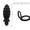 Анальная пробка с кольцом. Силикон. С вибрацией. photo 6
