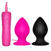 Анальная пробка с вибрацией, водонепроницаемая photo 2