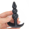 Черные анальные пробки 4 шт. photo 4