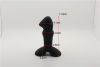 Анальный стимулятор с 10 скоростями вибрации UTOO Velvet Vibe Anal Plug, водонепроницаемый, 11.5x4.1 photo 6