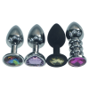 Анальная пробка. Металл. 4 шт. photo 2