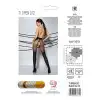 Колготки з відкритим доступом, подвійна щільність TIOPEN 012 black 3/4 (20/40 den) — Passion photo 6