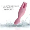 Подвійний вібратор для чутливих зон Svakom Nymph Pale Pink photo 5