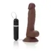 Вибратор MR. JUST RIGHT BROWN (латексный) photo 2