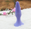 Водонепроницаемая силиконовая анальная пробка photo 4