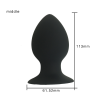 Силиконовая анальная пробка, 11.3 х 6.1 см photo 2