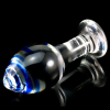 Стеклянная анальная пробка Buttplug photo 2
