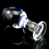 Стеклянная анальная пробка Buttplug photo 5