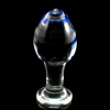 Стеклянная анальная пробка Buttplug photo 4