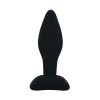 Анальная пробка. Силикон. Черный. photo 2