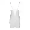Сорочка з вирізами на грудях + стрінги LOVELIA CHEMISE white L/XL - Passion photo 6