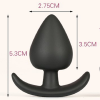 Черная анальная пробка photo 6