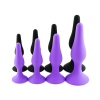 Анальная пробка 4 размера ASEXO  photo 2