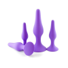 Анальная пробка 4 размера ASEXO  photo 3