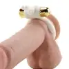 Вибронасадка эрекционная WHITE RABBIT RING photo 2