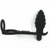 Анальный вибратор с кольцом для члена. 10 режимов стимуляции photo 3