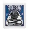 Кляп-шарик BREATHABLE BALL GAG BLACK photo 2