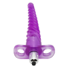 Анальная пробка с вибрацией, цвет фиолетовый photo 4