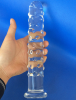 Большой фаллоимитатор из стекла, 27х4.7 см photo 2