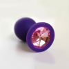 Анальная пробка со стразами Butt Plug Insert, 4 цвета photo 3