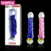 Двойной фаллоимитатор Lovetoy extender GS08 из стекла photo 2