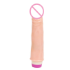 Фалоімітатор. Реалістичний. Силікон. Вібраційний. Довжина 21,5 см. photo 4