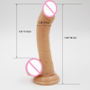 Реалістичний фалоімітатор на присосці, 185*35 мм photo 2
