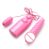 Двойной вибратор для женщин, розовый photo 2