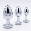 Анальные пробки из нержавеющей стали - 3 шт./компл.  photo 6