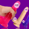 Фаллоимитатор гелевый на присоске photo 3