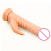 Подвійний силіконовий фалоімітатор із сильною присоскою та вібрацією, 7 режимів photo 4