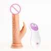 Подвійний силіконовий фалоімітатор із сильною присоскою та вібрацією, 7 режимів photo 2