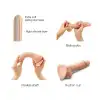 Реалистичный фаллоимитатор Strap-On-Me Sliding Skin Realistic Dildo Vanille - L, эффект подвижной photo 2