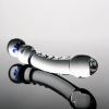 Фалоімітатор скляний з подвійною головкою photo 2