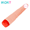 Фаллоимитатор реалистичный с вибрацией IKOKY, водонепроницаемый  photo 2