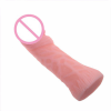 Мягкий реалистичный фаллоимитатор с розовой головкой, 21 х 5.3 см photo 3