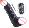 Фалоімітатор ребристий. Силікон. photo 2