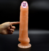 Реалистичный Изогнутый Фаллоимитатор, 31 см photo 4