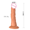 Большой реалистичный фаллоимитатор из силикона, 210 мм photo 2