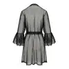 Воздушный пеньюар LOVELIA PEIGNOIR black L/XL - Passion photo 6